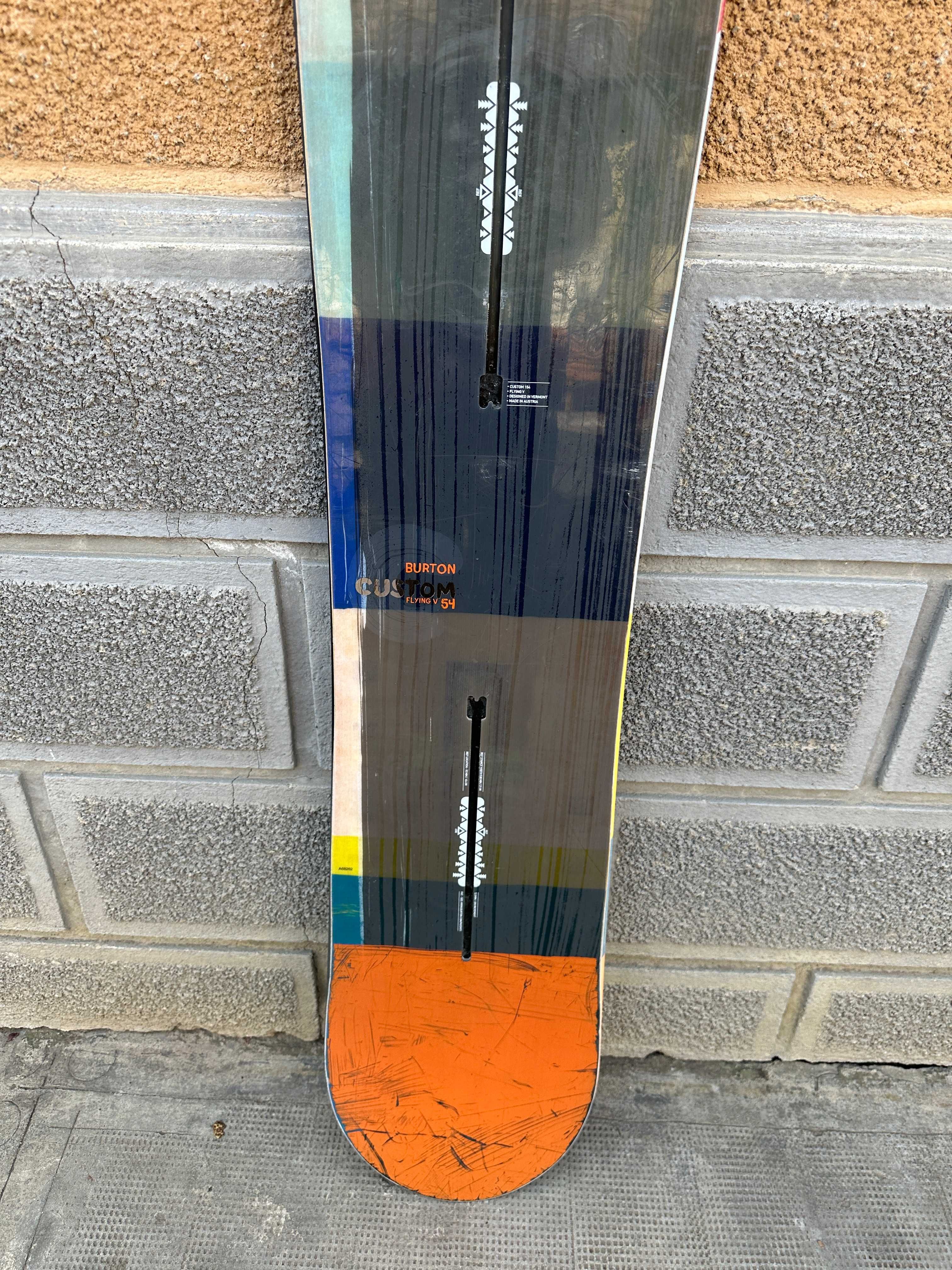 placa snowboard burton custom L154cm