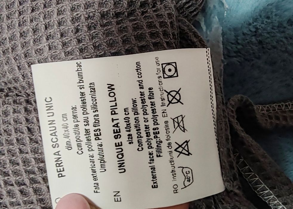 2 Perini noi din puf siliconat set