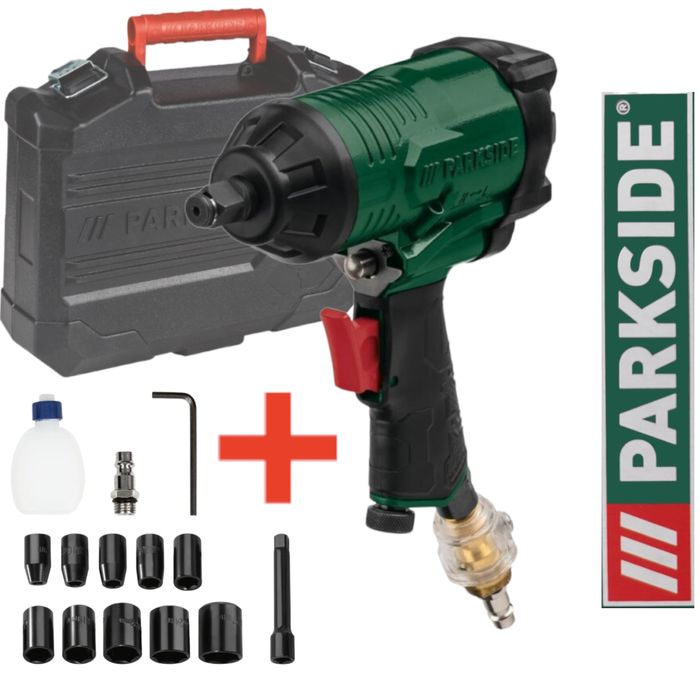 Cheie de impact pneumatică Parkside PDSS 310 C6 – 310 Nm, 6.3 bar