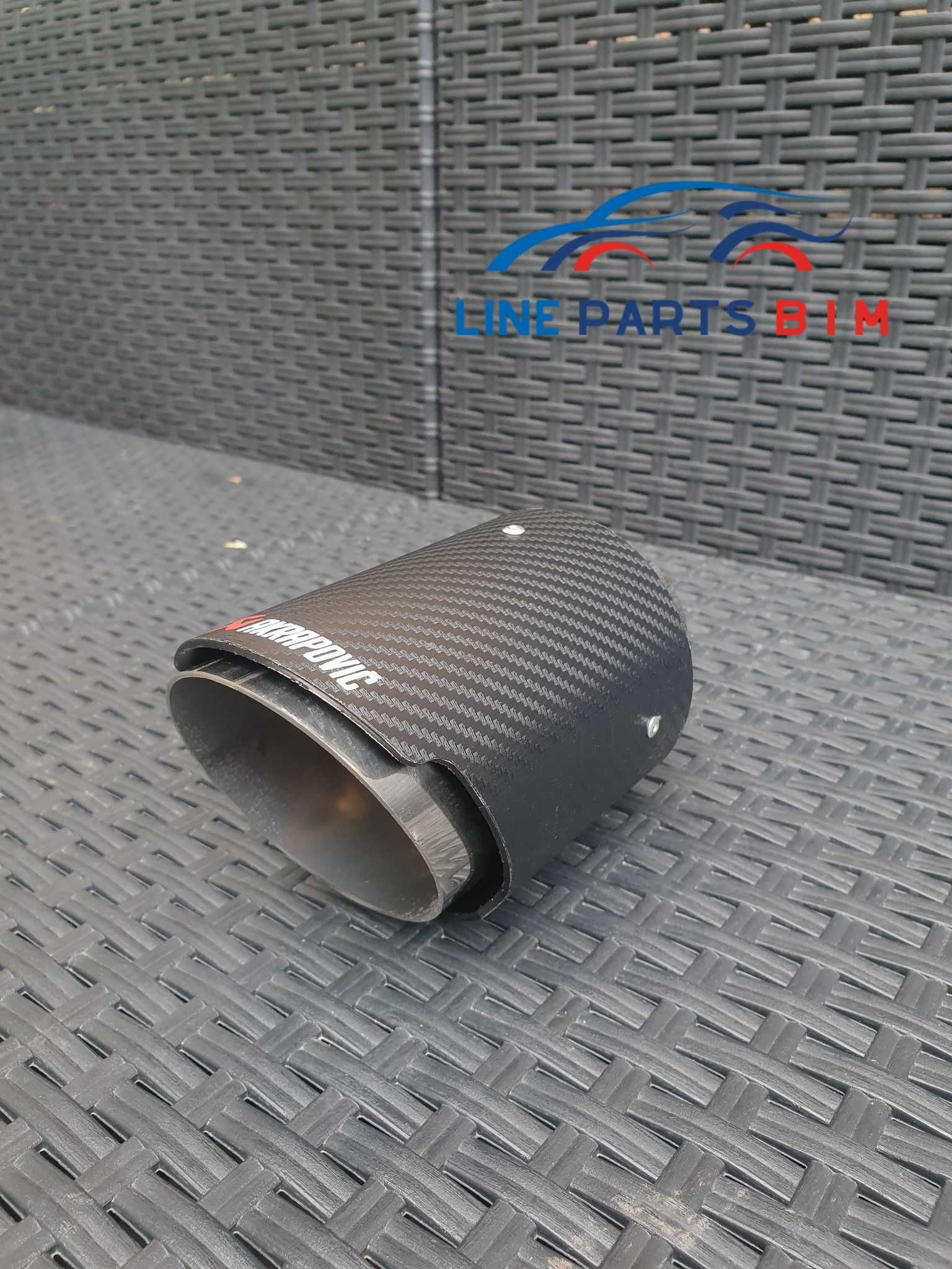 Tipsuri Ornament Evacuare Tips BMW M Akrapovic Toba Finala Inox Carbon