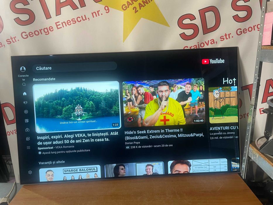 Televizor  Smart OLED 4K Ultra HD Philips55OLED754/140 cm Garantie