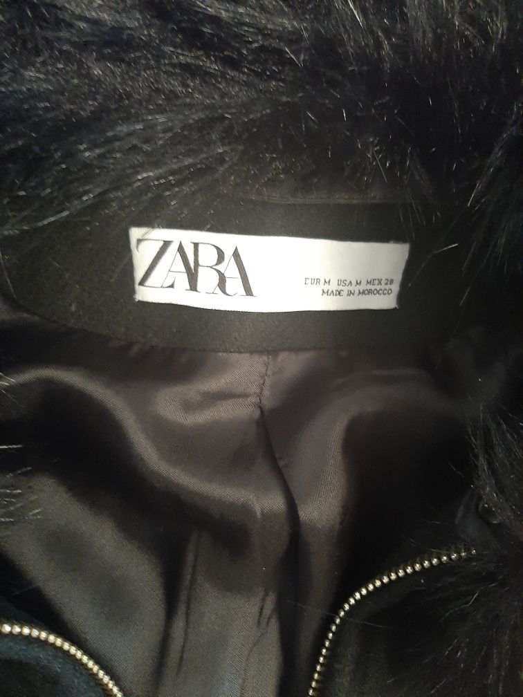 Palton Zara cu blaniță