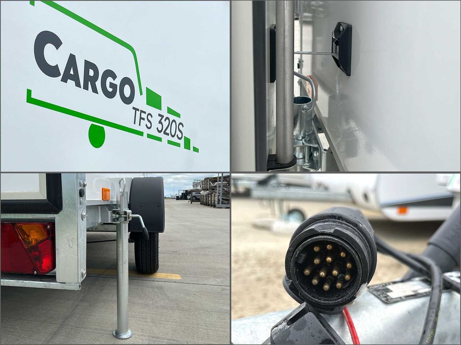 Remorca carosata 750kg 3.20m lungime, Tomplan TFS 320S