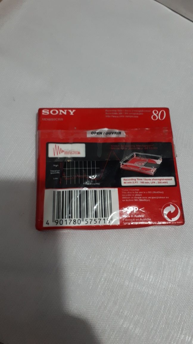 Mini disc Sony Sigilat Nou
