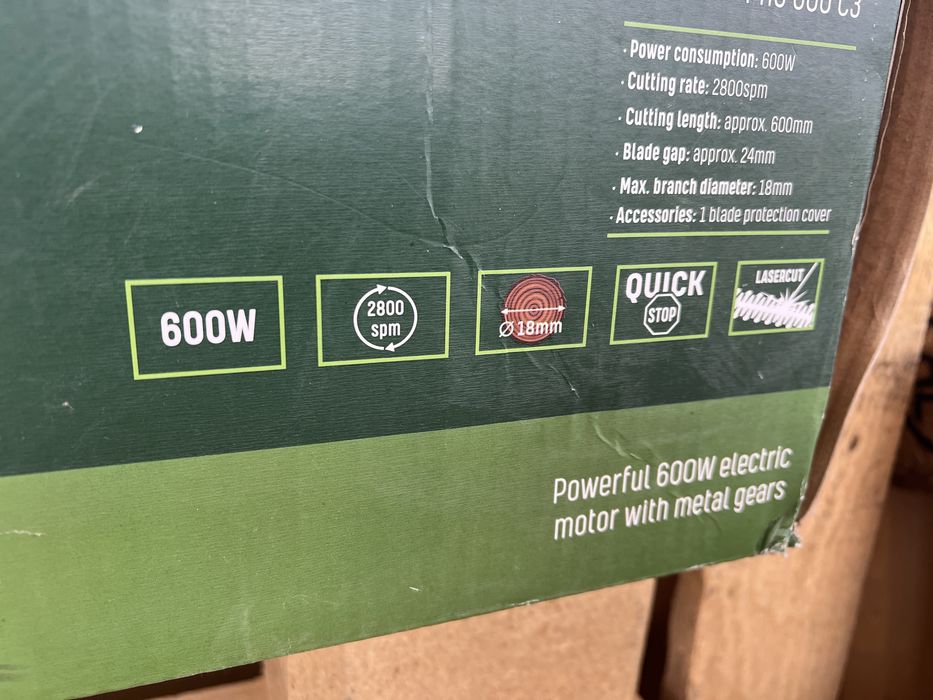 Parkside PHS600 C3 Ножица за жив плет