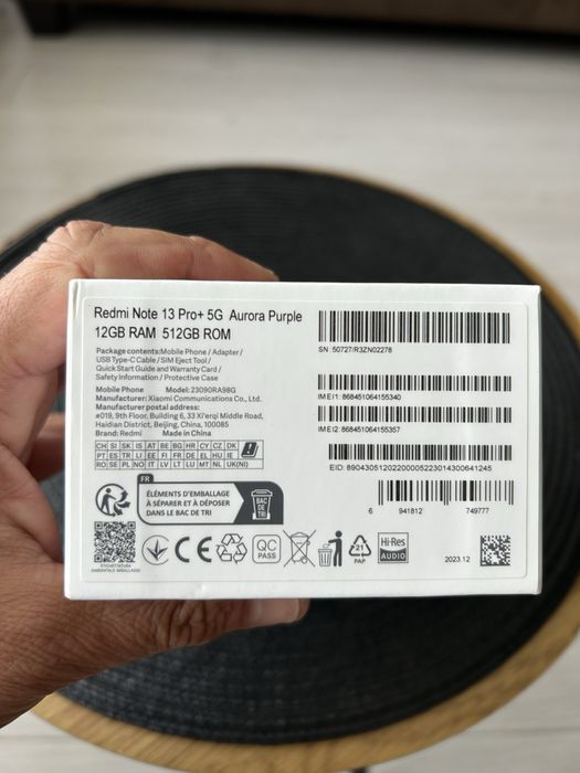 Vand Xiao Redmi note 13 pro+