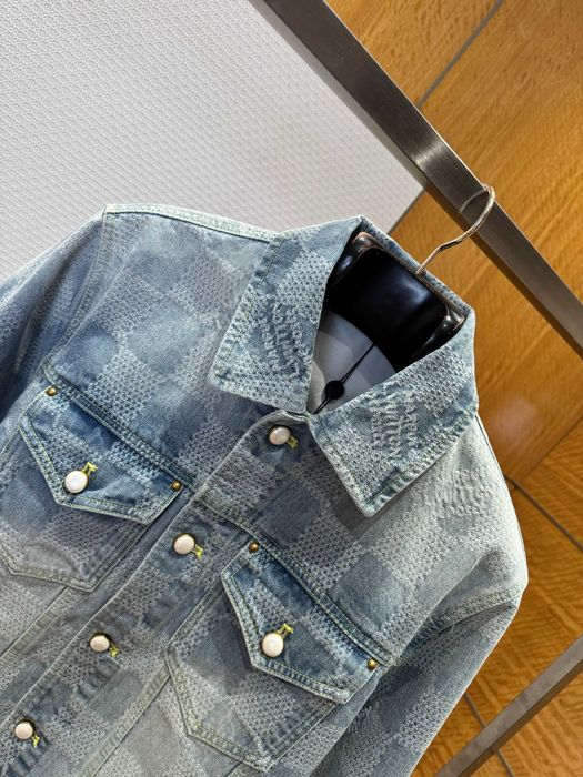 Geaca de blugi Louis Vuitton Calitate Premium