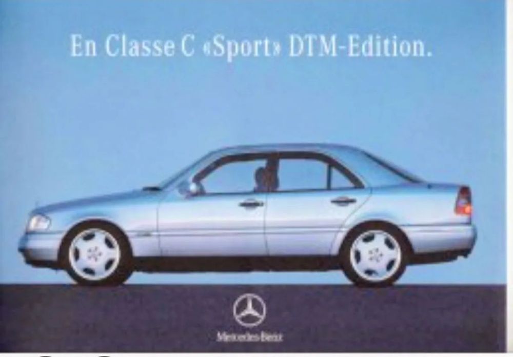 Mercedes-Benz C 200.DTM Edition...w202 import Italia