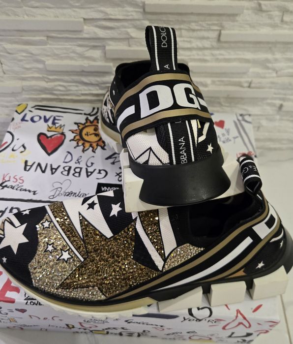 Dolce&Gabbana trainers с камъни 38  н