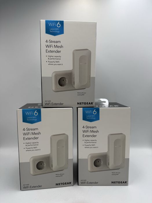 Netgear 4-Stream WiFi Mesh Extender AC1600 EAX12 Sigilat