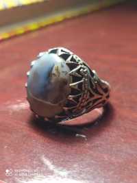 Мужской перстень из серебра