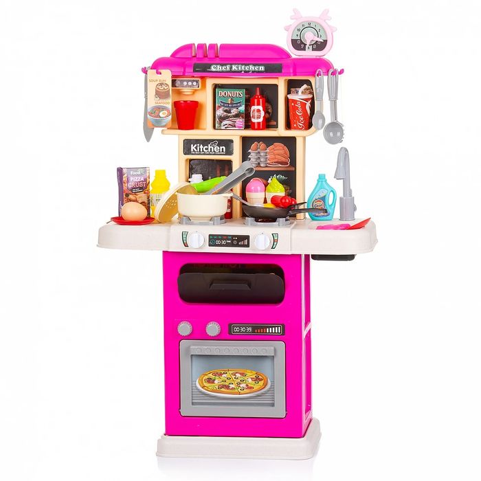 детска кухня с течаща вода chipolino 75 см светлина и звук: