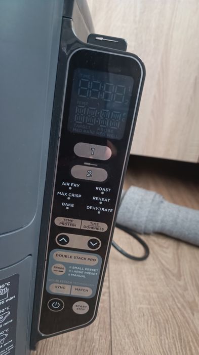 Friteuză/airfryer Ninja Double Stack XL smart