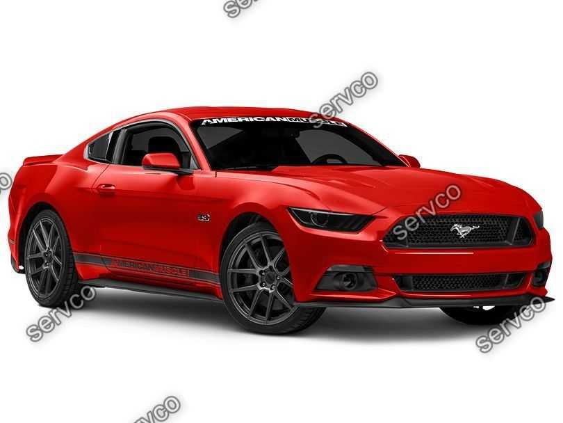 Ornament lateral geam spate Ford Mustang Fastback 2015-2021 v2