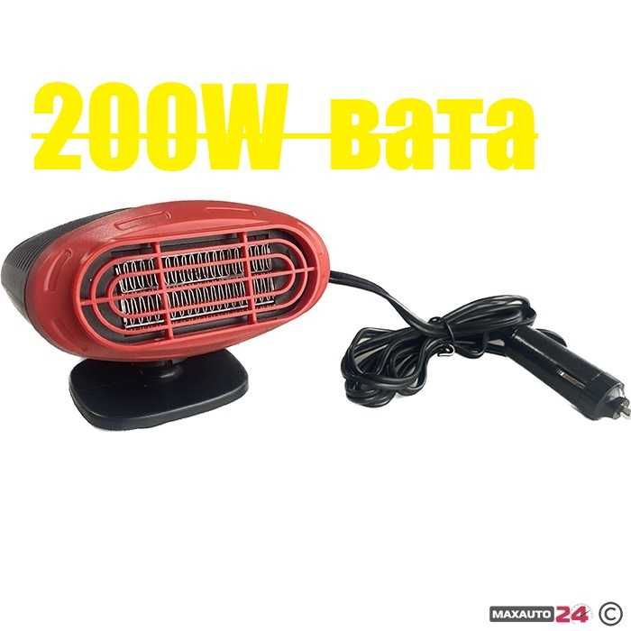 Печка духалка парно климатик автомобил 12V 200W вата 360градуса върти