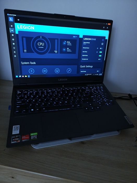 Laptop Lenovo Legion 5 32gb Ryzen 5 RTX 2060 1tb ssd