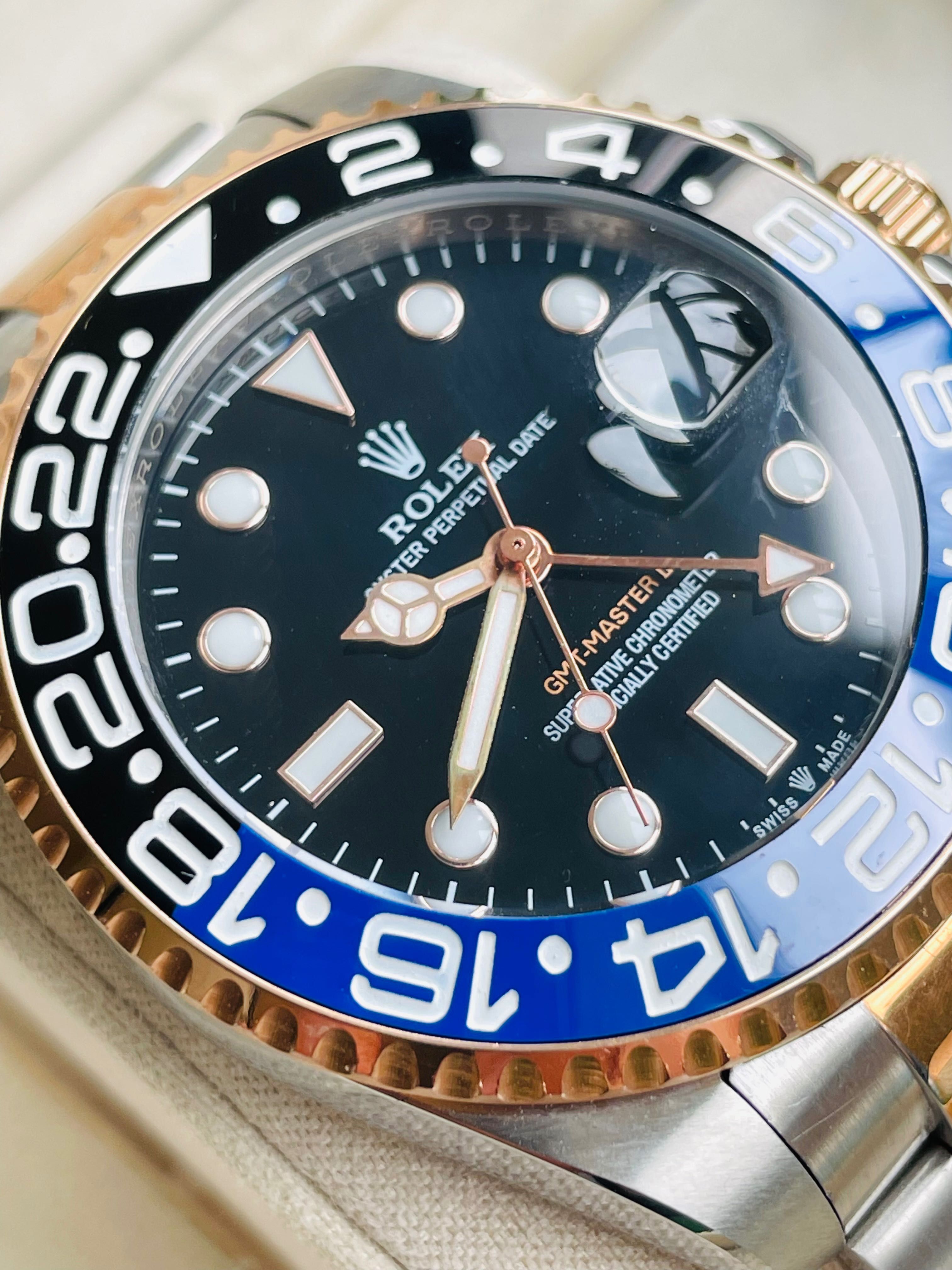 Rolex Gmt-Master BATMAN FullSet Automatic | Garantie