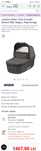 Landou bebe Culla Grande Veloce 500, Negru, Peg Perego