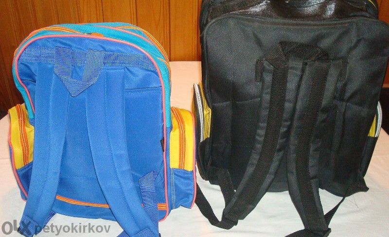 Ученически раници - различни модели- с кученце, Барби и други