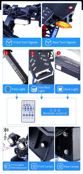 Trotineta Electrica HALO KNIGHT T108PRO 6000w 38Ah Dualtron SIGILATA