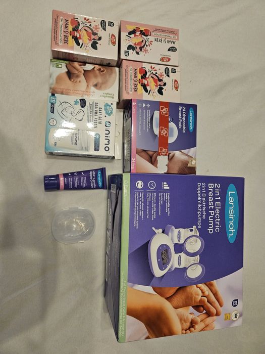 Pompa sani lansinoh electric (tot pachetul pentru mami)