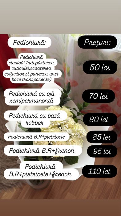 Unghii cu gel/semi/pedichiura