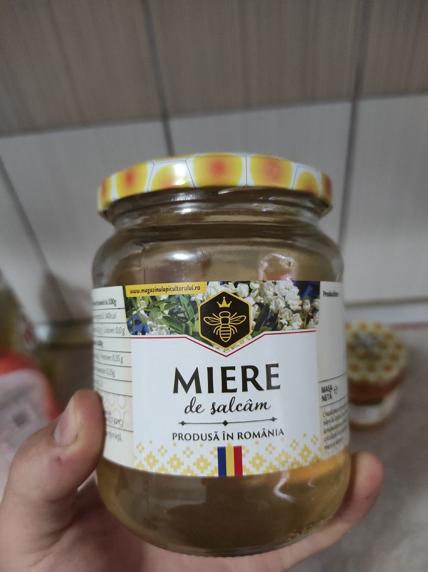 Miere de albine 100% naturala 25 lei