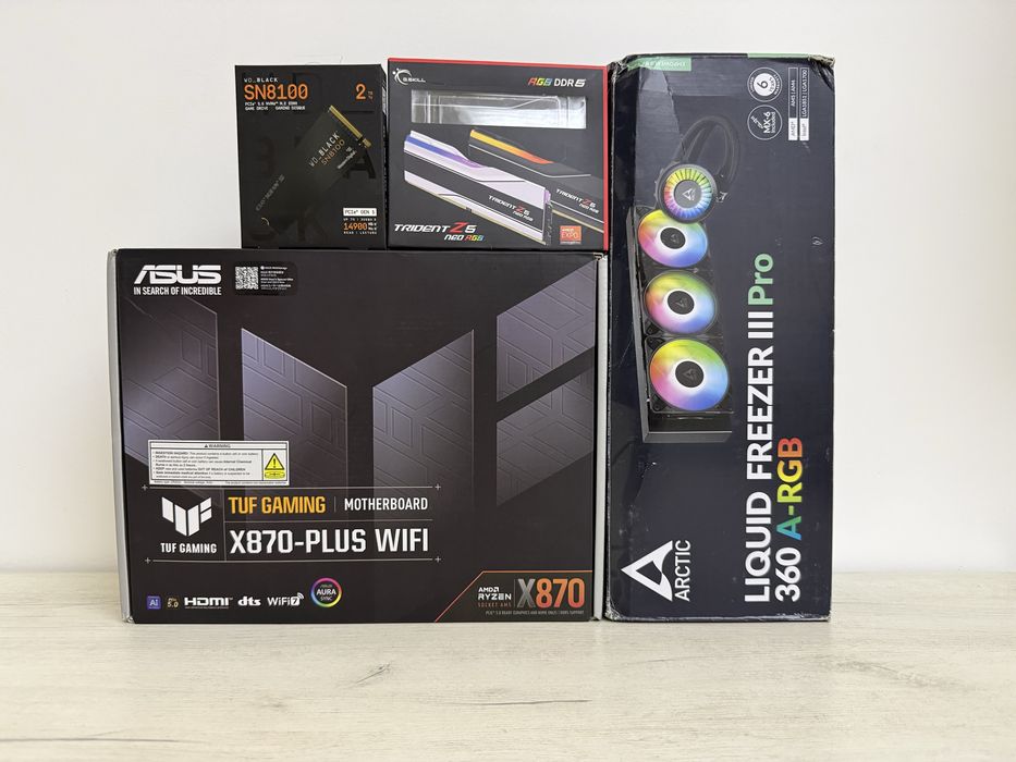 X870 | 32GB RGB OZU | 2TB SSD | Arctic 360 ARGB