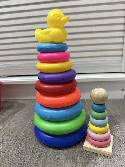 Пирамидка развивающая игрушка цена за обе