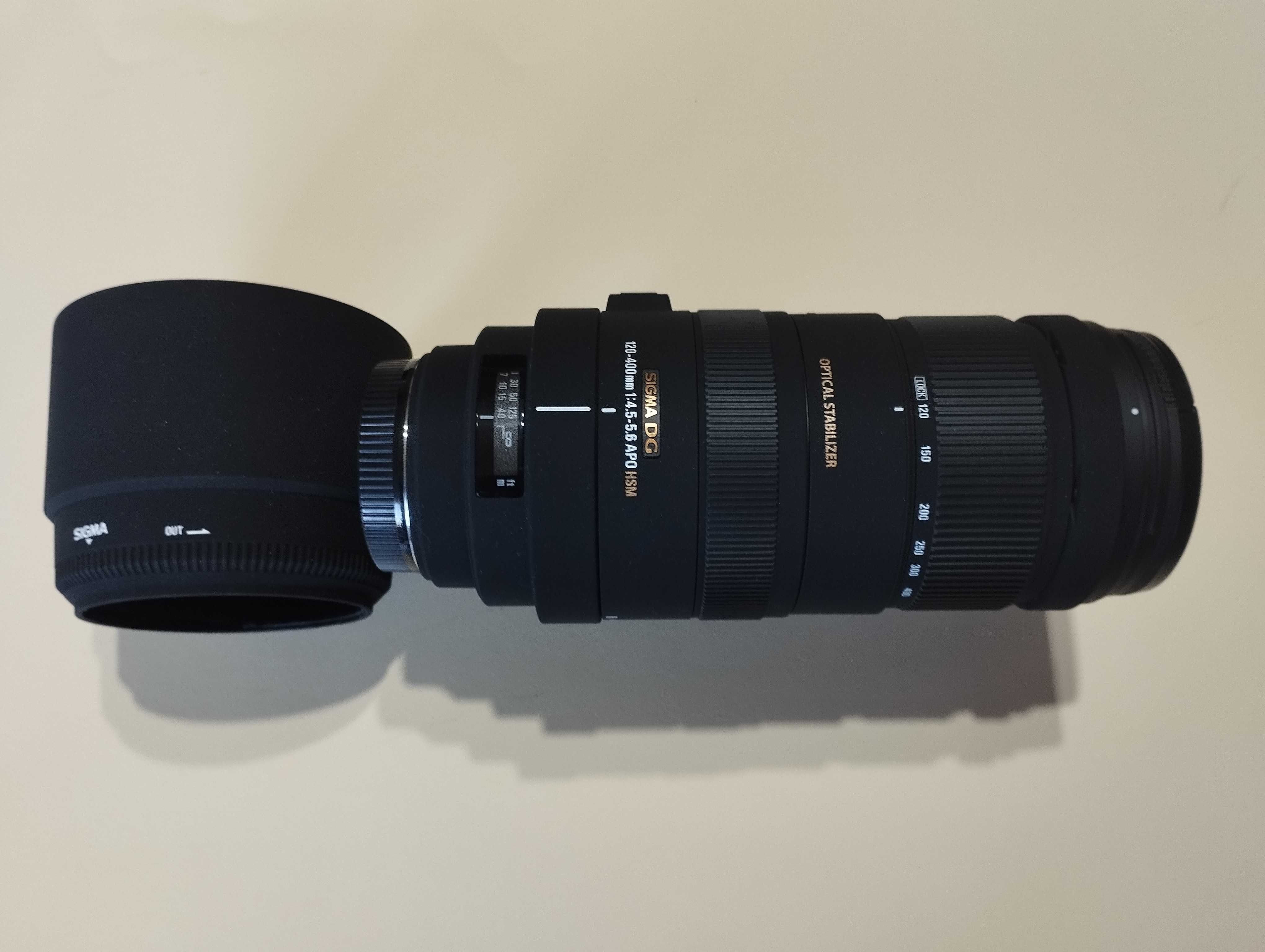 Sigma 120-400mm f/4.5-5.6 APO DG OS Canon EF mount
