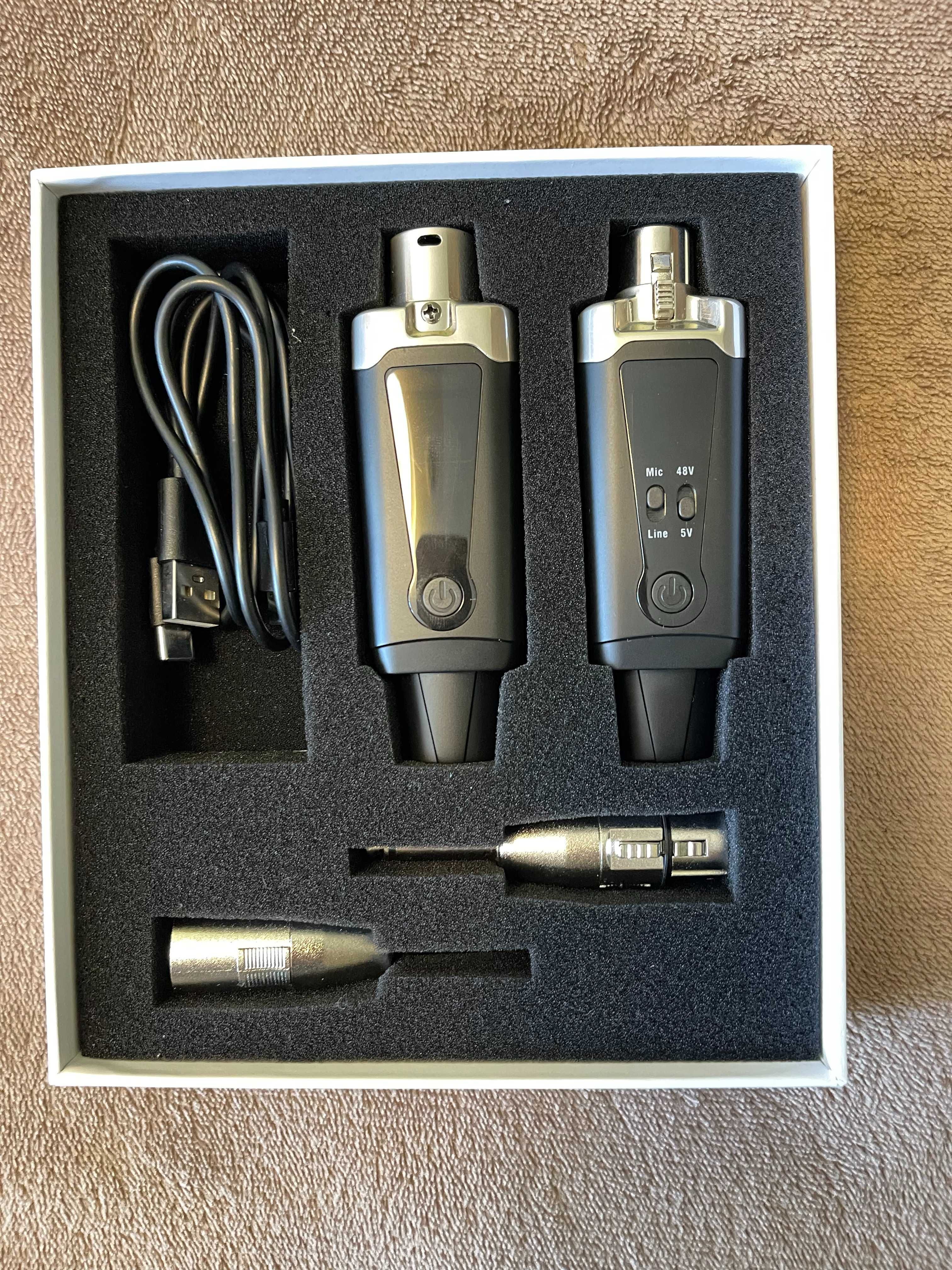 (Wireless Microphone system) Безжична Микрофонна Система - Нова