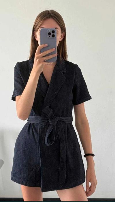 Дънков гащеризон Zara