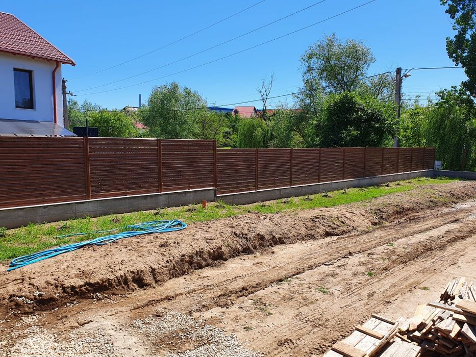 Garduri / Constructii- Structura / Panouri gard/ Trotuare beton