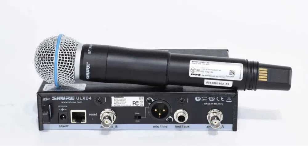 SHURE ULXD24 Beta 58a, Model 2025 Placa mare, NOU