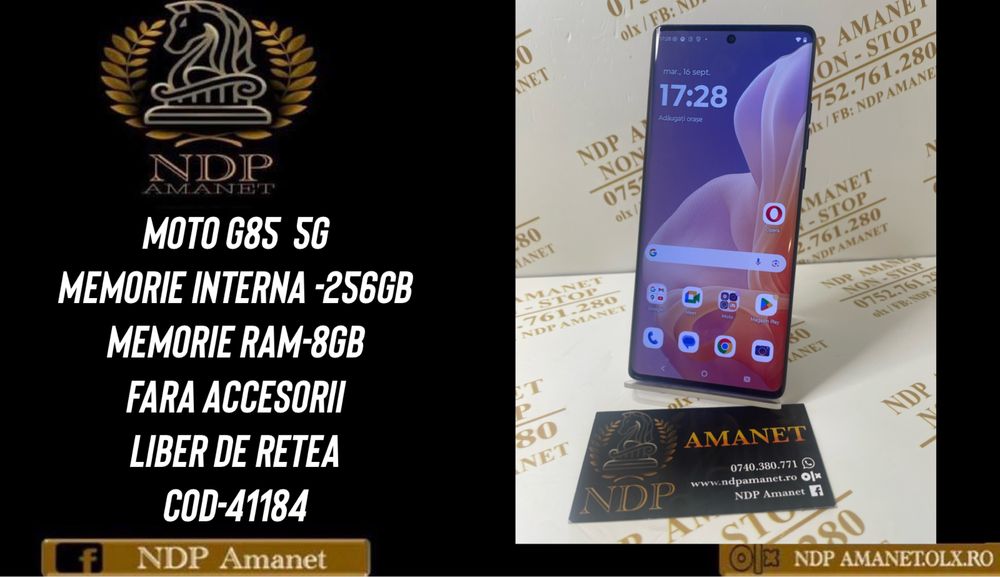 NDP Amanet Braila Moto G85 256gb (41184)
