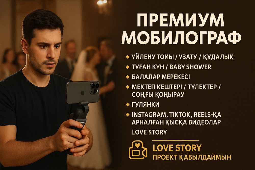 Мобилограф / видеограф / фотограф