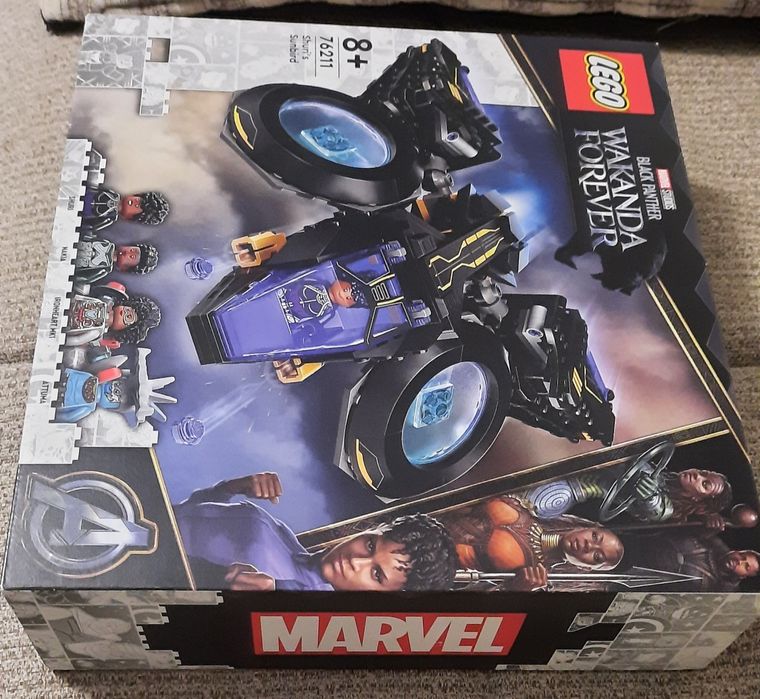 LEGO Super Heroes - Pasarea-soare a lui Shuri 76211, 355 piese, Marvel