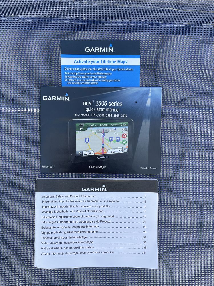 Vand navigatie GARMIN nuvi 2595 LMT Hărți pe viata!