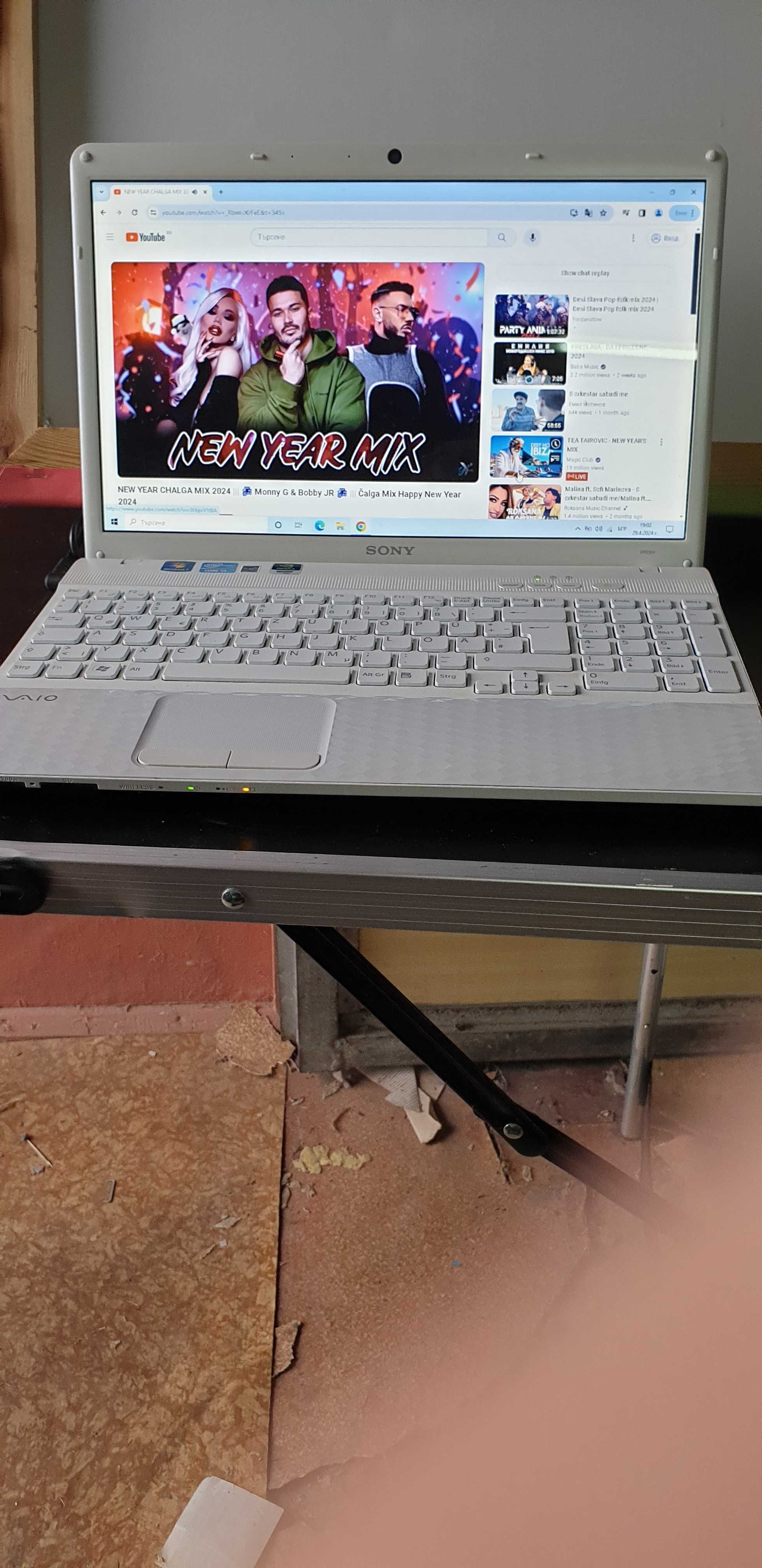 Лаптоп  SONY  15.6  инча