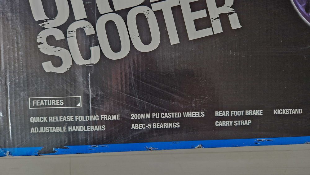 Тротинетка No Fear Urban Scooter - Black/Blue