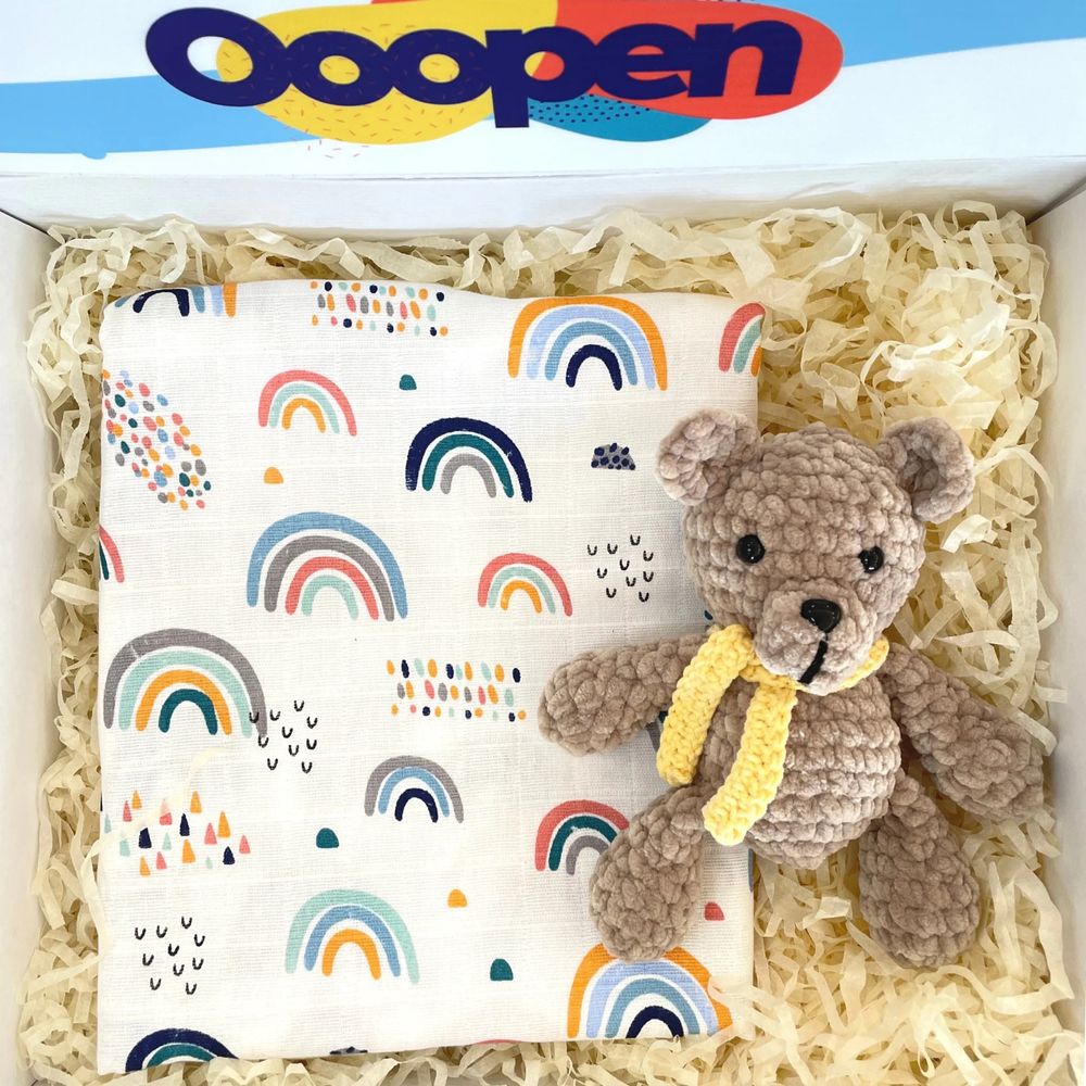 Подаръчна бебешка кутия Teddy bear