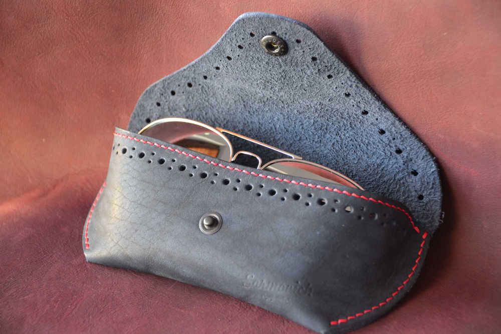 Калъфи за очила, естествена кожа, ръчна работа