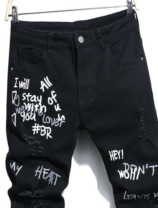 Blugi trapstar negri