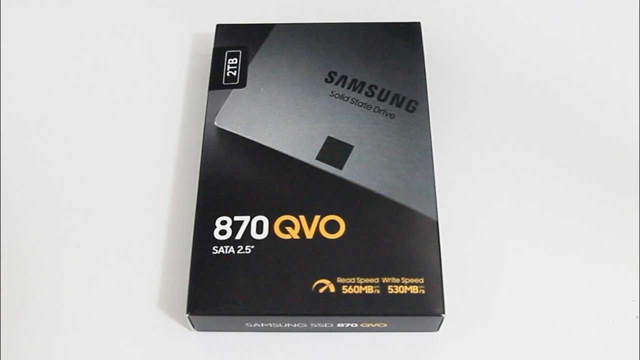 SSD intern Samsung 2.5" 870 QVO 2TB si 4TB | Nou . Sigilat