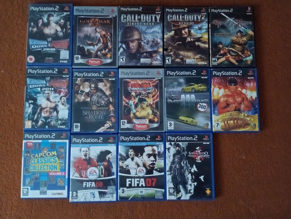 Vând jocuri PS 2
