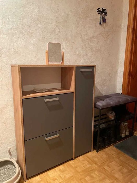 Обувница в прихожую закрытая Лотас - YANA ECO MEBEL стиль, порядок!