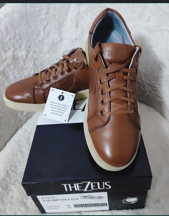 Pantofi piele nr 40 noi