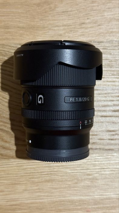 Obiectiv SONY 20mm f1.8 FE - full frame