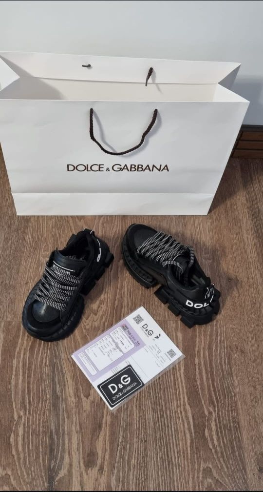 Adidasi Dolce Gabbana piele