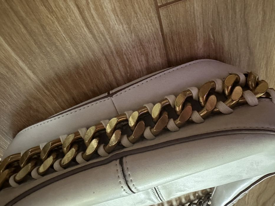 Оригинална чанта Stella McCartney Frayme Faux Shoulder Bag